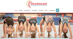 Desktop Screenshot of okanagangymnastics.com